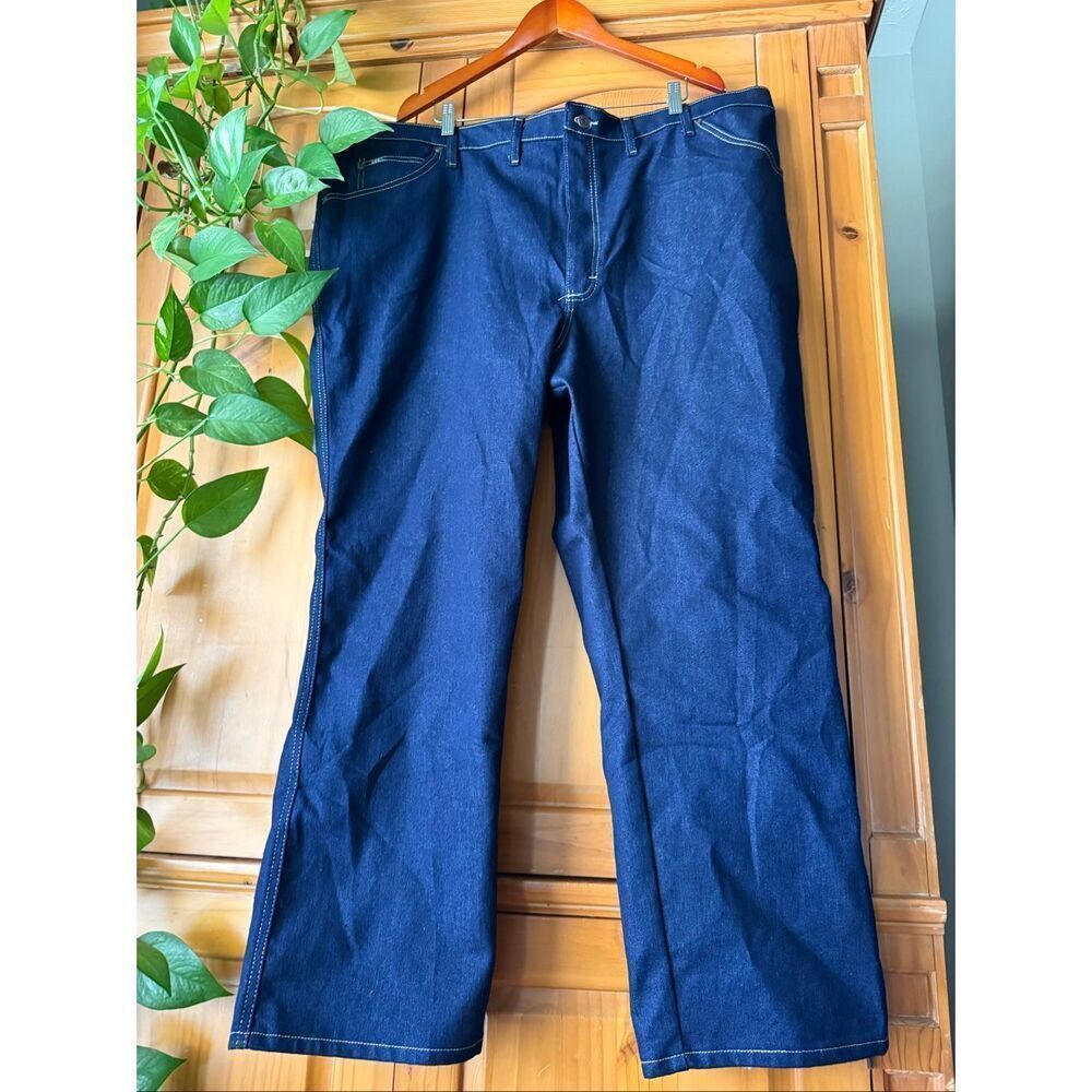 Lee Regular Fit Stretch Jeans – Big & Tall – Dark Wash – Men’s 50x30 (New